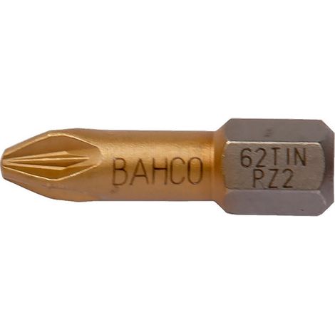 Punta in titanio BAHCO Phillips 1/462TIN7PH1 (confezione da 10)