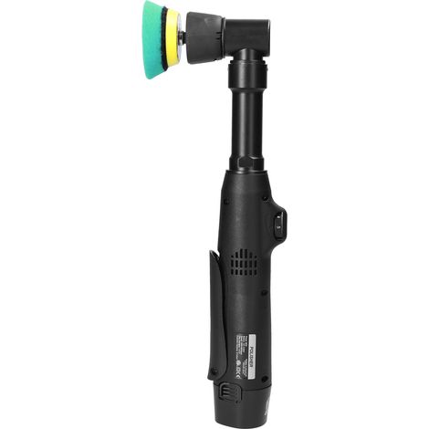 Polisseuse sans fil 12V, Polisseuse de voiture Portable, ergonomique, 2 batteries 2000mAh, tête métallique, vitesse variable, pour voiture et surfaces difficiles (1/5)