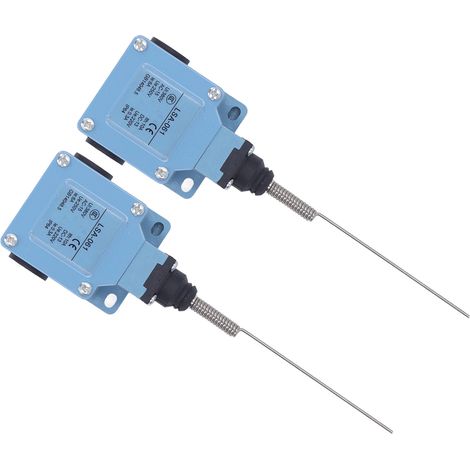 2 interrupteurs de fin de course momentanés avec ressort à spirale flexible 220 V/250 V pour imprimante 3D CNC (1/5)