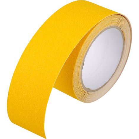 5cm x 5m Self adhesion PVC Anti Slip Tape Wearproof Adhesive Safety Flooring (Yellow)