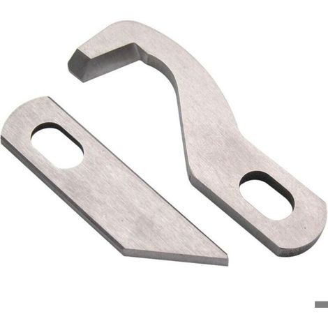 Couteau supérieur et inférieur, couteau de surjeteuse, couteau de couture supérieur et inférieur pour machine, adapté aux machines à coudre