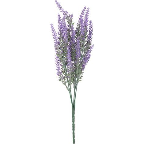 25 têtes de mariage fleurs artificielles lavande faux bouquet de mariée fête décor à la maison (violet) (1/5)