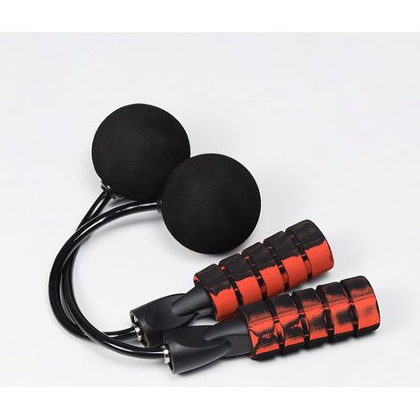 Corde à sauter sans fil Corde à sauter lestée Longueur réglable Convient pour l'entraînement d'endurance Fitness à domicile