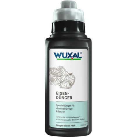 WUXAL Eisendünger 250 ml Blattdünger Eisenmangel gegen gelbe Blätter