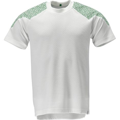 Mascot T-shirt 20082-933-06333 Gr. XL weiss/grasgrün (1/4)