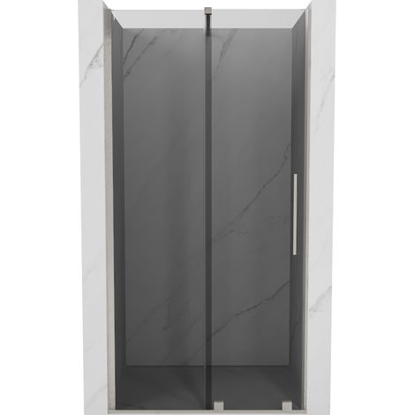 Mexen Velar porte de douche coulissante 110 cm, graphite, nickel brossé - 871-110-000-41-97 (1/5)