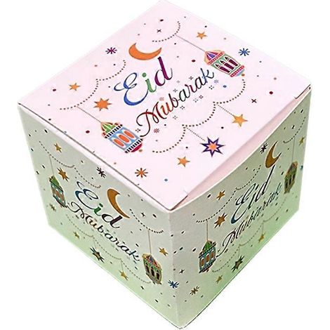 Voici une proposition de titre produit en français, optimisée SEO et respectant la limite de 190 caractères :

Lot de 10 boîtes cadeaux Eid Mubarak, organisateur de bonbons, rangement pour invités, fê (1/4)
