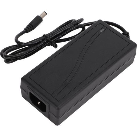 Adaptateur d'alimentation DC 12V 5A, transformateur de commutation en brique pour bande lumineuse LED 100-240V (1/5)