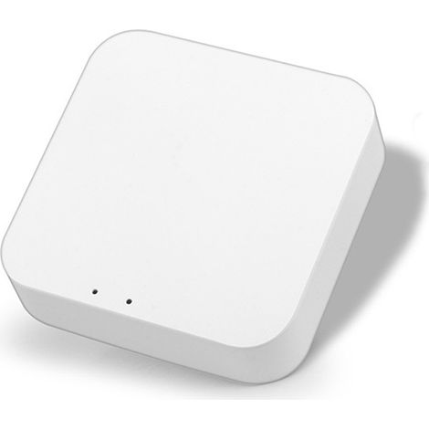 Tuya ZigBee3.0 Passerelle de maison intelligente sans fil Intelligent Home Life Liaison d'équipement multifonction Contrôle central Compatible avec Alexa Google Home - blanche (1/5)