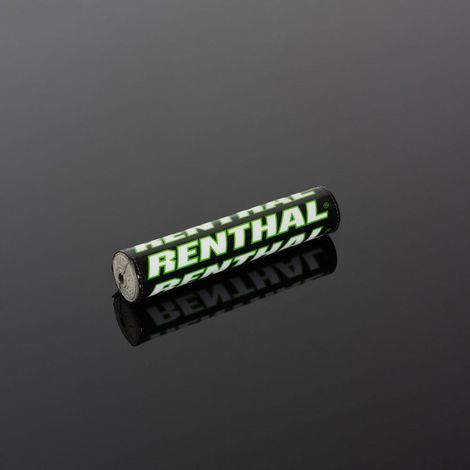 Esponja para volante Renthal SX PAD (240 mm) color negro/verde/blanco con logo Renthal