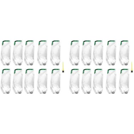 Lot de 20 sacs de rechange Vorwerk pour aspirateur Kobold VB100-AquaForge (1/2)