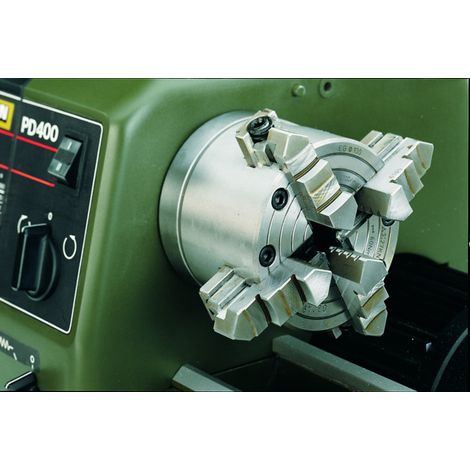 Mandrin 4 mors à réglage séparément pour PD 400 Ø 100 mm - Proxxon
