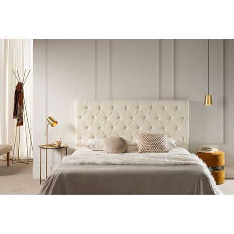 Cabecero Tapizado CAPRI Polipiel 160x120x12 cm - Moonia (1/5)