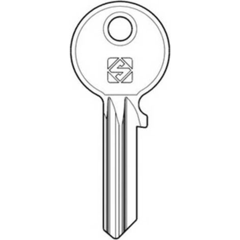 10 x SILCA CB85 CHIAVE PROFILO OTTONE