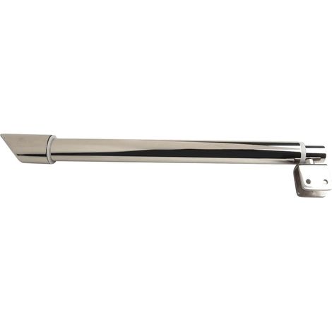 Barre de support paroi douche en acier inoxydable, bras (1/5)
