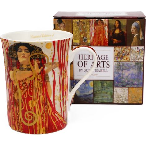 Gustav Klimt Judith Porzellanbecher Luxus-Geschenkset (1/5)