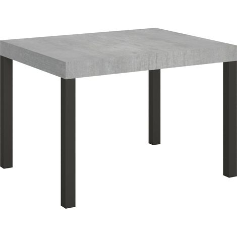 Tavolo Allungabile 110-194x70x77 cm Everyday Cemento e Antracite (1/3)