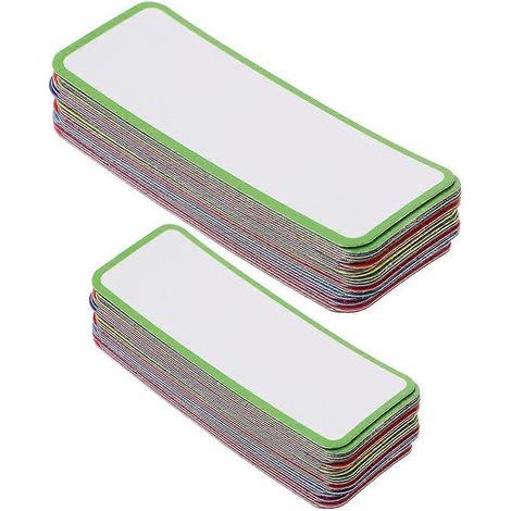 67 abwischbare Magnetetiketten, beschreibbare Magnet-Memo-Etiketten für das Lager – 8,00 x 3,00 x 0,10 cm (1/4)