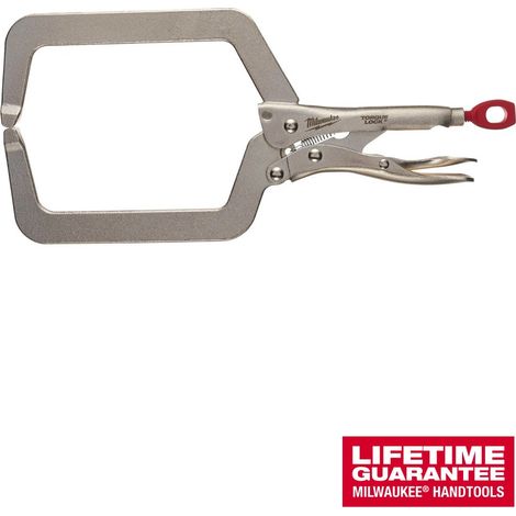 Milwaukee Pinza mordaza C acero cromado con mecanismo TORQUE LOCK