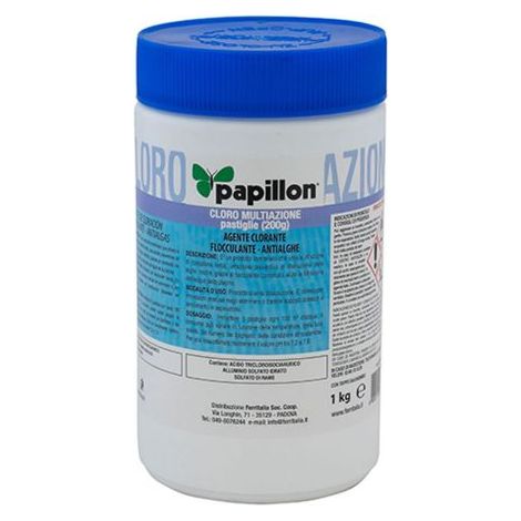 Cloro in Pastiglie Cloro Multiazione Funzione Pastiglie Combinate 200 gr-CF 1 kg