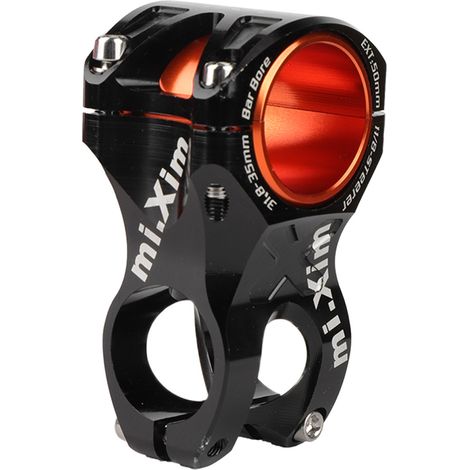 Potence de vélo courte en alliage d'aluminium 31.850mm, pièces de bicyclette noire (1/5)