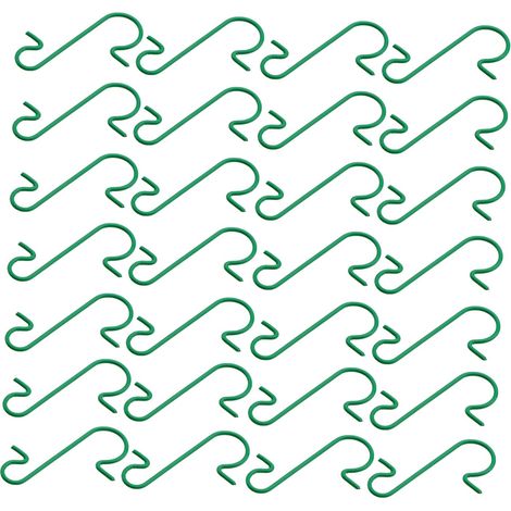 28 Crochets en S en Métal pour Décoration de Noël et Rangement Finition Vert, Style Vintage Rétro, Lot de 28 Pièces, Cuisine et Salle de Bain (1/5)