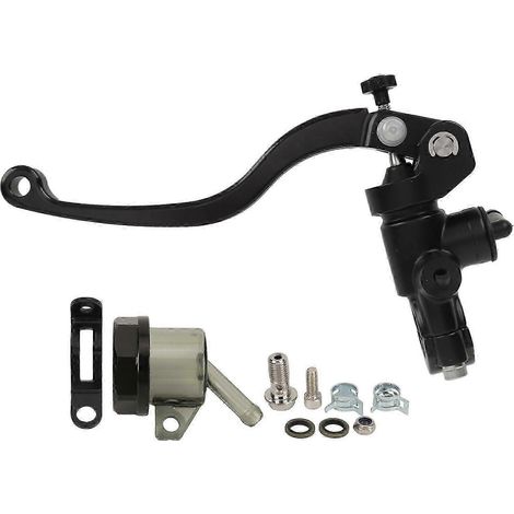 Levier de maître-cylindre de frein 14 x 18 mm pour moto, levier de cylindre d'embrayage hydraulique 22 mm, remplacement pour Suzuki GSXR600 (côté droit). (1/5)