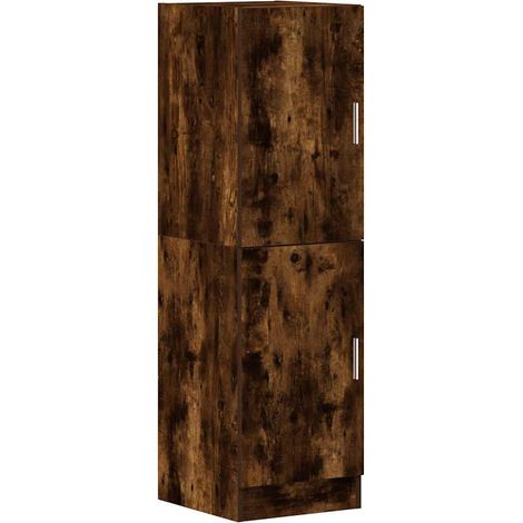 Maison Exclusive - Armadietto Cucina Rovere Fumo 38x41,5x131,5 cm in Legno