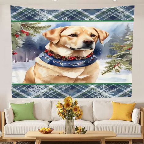 Tapisseries murales aux couleurs vives pour la décoration murale de la chambre à coucher ou pour les fêtes 180x150cm (1/5)