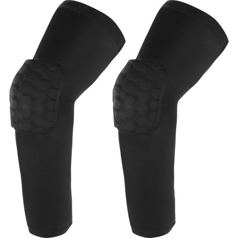Protège-genoux sport enfant 1 paire, ultra-fin respirant, soutien genou long, coussinet antidérapant pour sécurité. (1/5)