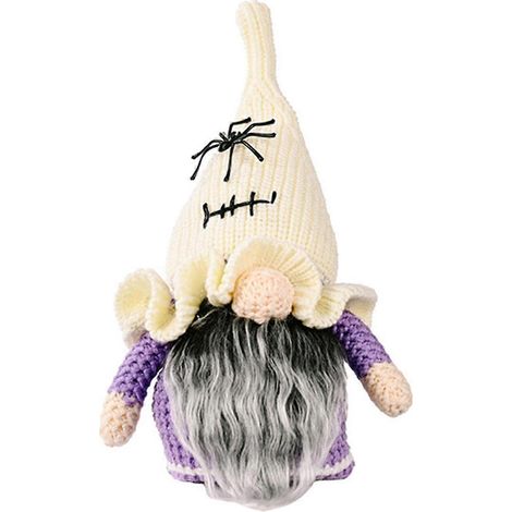 Halloween-Dekoration aus weichem Zwerg, realistische, handgefertigte Gnome-Puppe aus PP-Baumwolle, Partyzubehör (1/5)