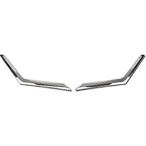 Calandre avant chromée en deux parties et baguette de garniture de phare compatibles avec les modèles Rogue X-Trail T32 2014, 2015 et 2016 excellente qualité.