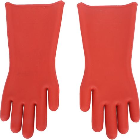 Gants isolants électriques, gants en caoutchouc haute tension 12 kV pour techniciens de lignes électriques - Gants isolants antistatiques, gants de sécurité