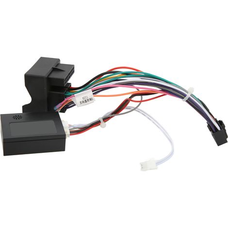 Faisceau de câbles 16 broches avec boîtier CANBUS pour autoradio Android, remplacement E53 X5 E39 Série 5 (1/5)