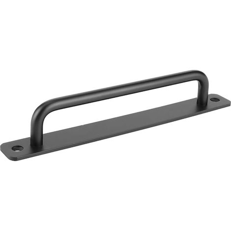 Poignée de tirage coulissante de grange élégante en alliage d'aluminium lisse pour armoires placards garages cabanes 212x40x25mm entraxe 192mm 1pc (1/5)
