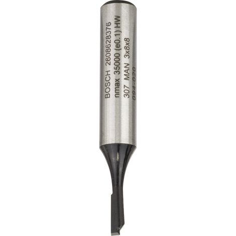 Bosch Accessories 2608628376 Nutfräser Hartmetall Länge 51 mm Produktabmessung, Ø 3 mm Schaftdurc (1/10)