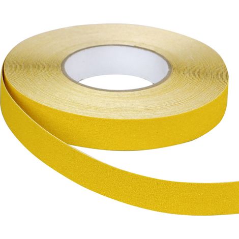 Ruban 25mm x 6m Antidérapant Jaune - 8001414 (1/3)