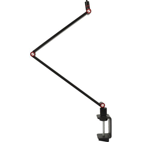 Support de projecteur de bureau en acier allié, vis de fixation 1/4 po, charge maximale 2 kg, pliable et rotatif, avec pince de serrage pour salon (1/5)