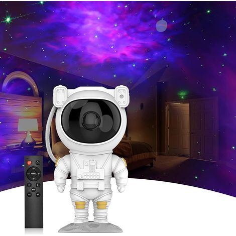 Projecteur d'étoiles, lampe projecteur galaxie astronaute avec télécommande (1/5)