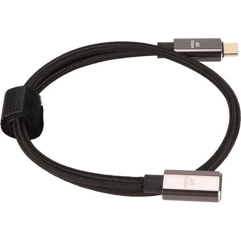 Câble USB-C 40Gbps Thunderbolt 4, Charge Rapide 100W PD, Compatible Vidéo 8K 60Hz, Longueur 0.5m (1/5)