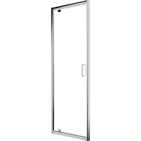 Porta Doccia 70 cm Apertura a Battente H190 Cristallo Trasparente
