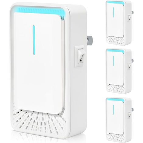 Ioniseur d'air enfichable pour la maison, la chambre, le bureau, le sous-sol, (1/5)