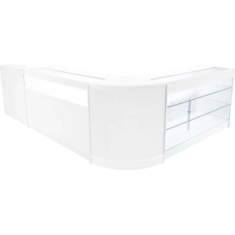Polaris LED Shop Counter Set K1500, B1500, TB60 & CM60 - White