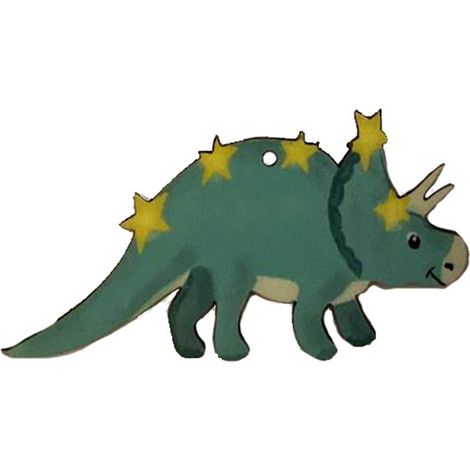 Décoration Personnalisée Dinosaure En Bois (1/2)