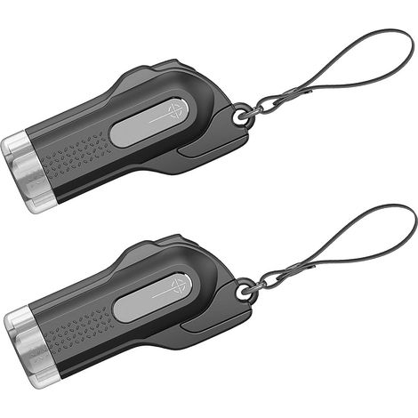 Rompivetro/tagliacinture di sicurezza 2 in 1, telecomando di emergenza (confezione da 2), strumenti di sopravvivenza ed evacuazione di emergenza per auto, martello di sicurezza per terra/acqua, nero.