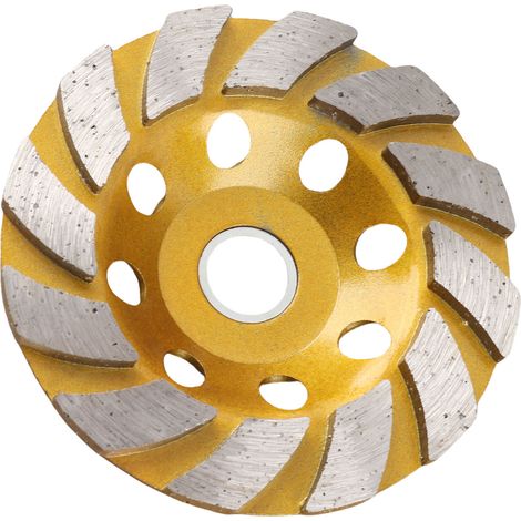 Meule diamant 4 pouces à segments disque cuve pour béton pierre использование meuleuse (1/5)