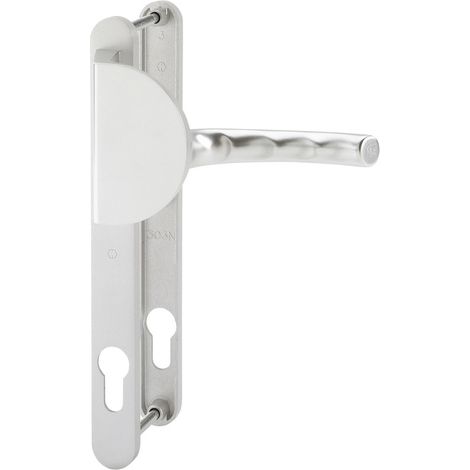 HOPPE® Wechselgarnitur mit Schmalschild Tôkyô 554/303N/1710RH, Aluminium, 1723841 (1/2)