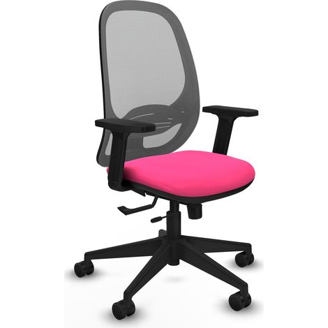 Silla ergonómica piqueras y crespo Cilanco negro soporte lumbar (1/2)