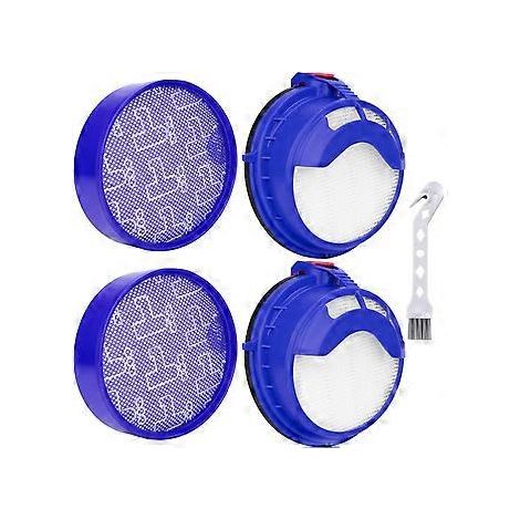 Filterersatz für Dyson DC25 Ball Staubsauger, 2 Vormotorfilter & 2 Nachmotor-HEPA-Filter, passend für alle DC25 Modelle - Vergleichbar mit Teilenummer 919171
