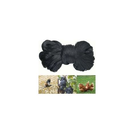 15m X 15m Filet Anti Oiseaux Noir. Filet Oiseaux Robuste. Filet Voliere Poulailler. Filet de Protection pour Oiseaux. Filet de Protection Les Potager et Fruits (1/5)